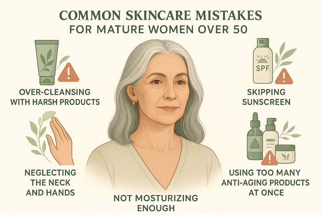 over 50 skincare mistakes
