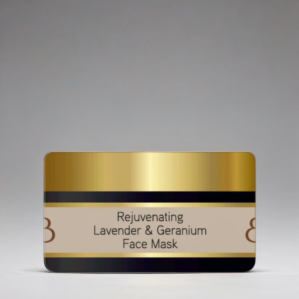 Rejuvenating Lavender & Geranium Face Mask Vegan 100ml