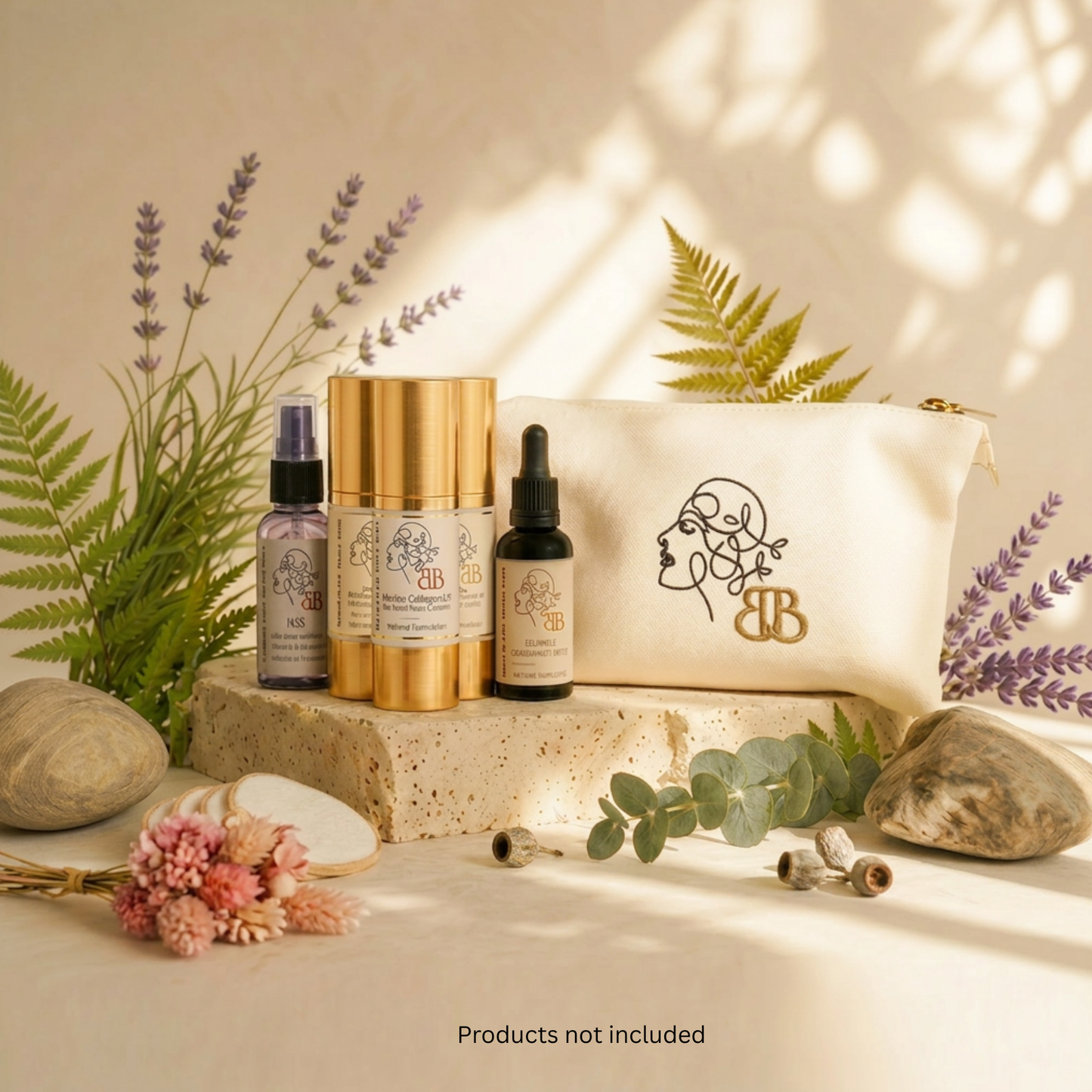 Balanced Botanics Signature Cosmetics Bag