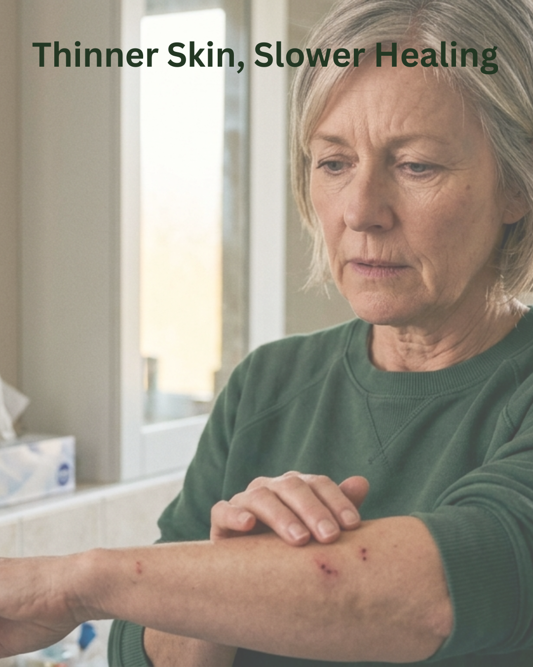Have you noticed your skin seems to damage more easily and take longer to recover after 50?