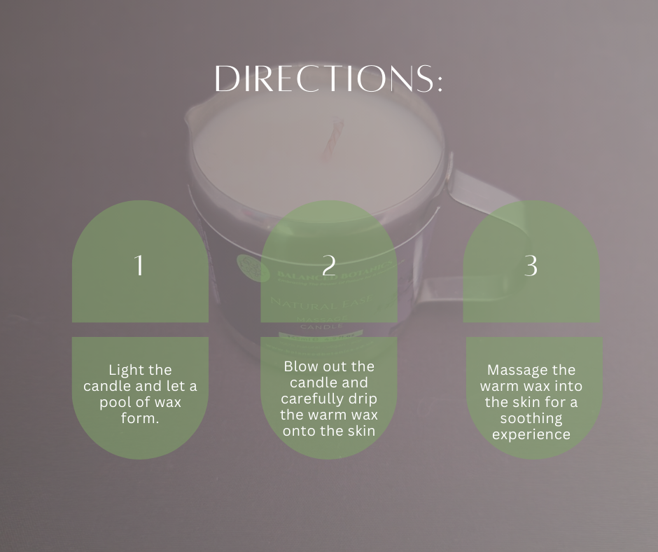 Massage Candles Directions