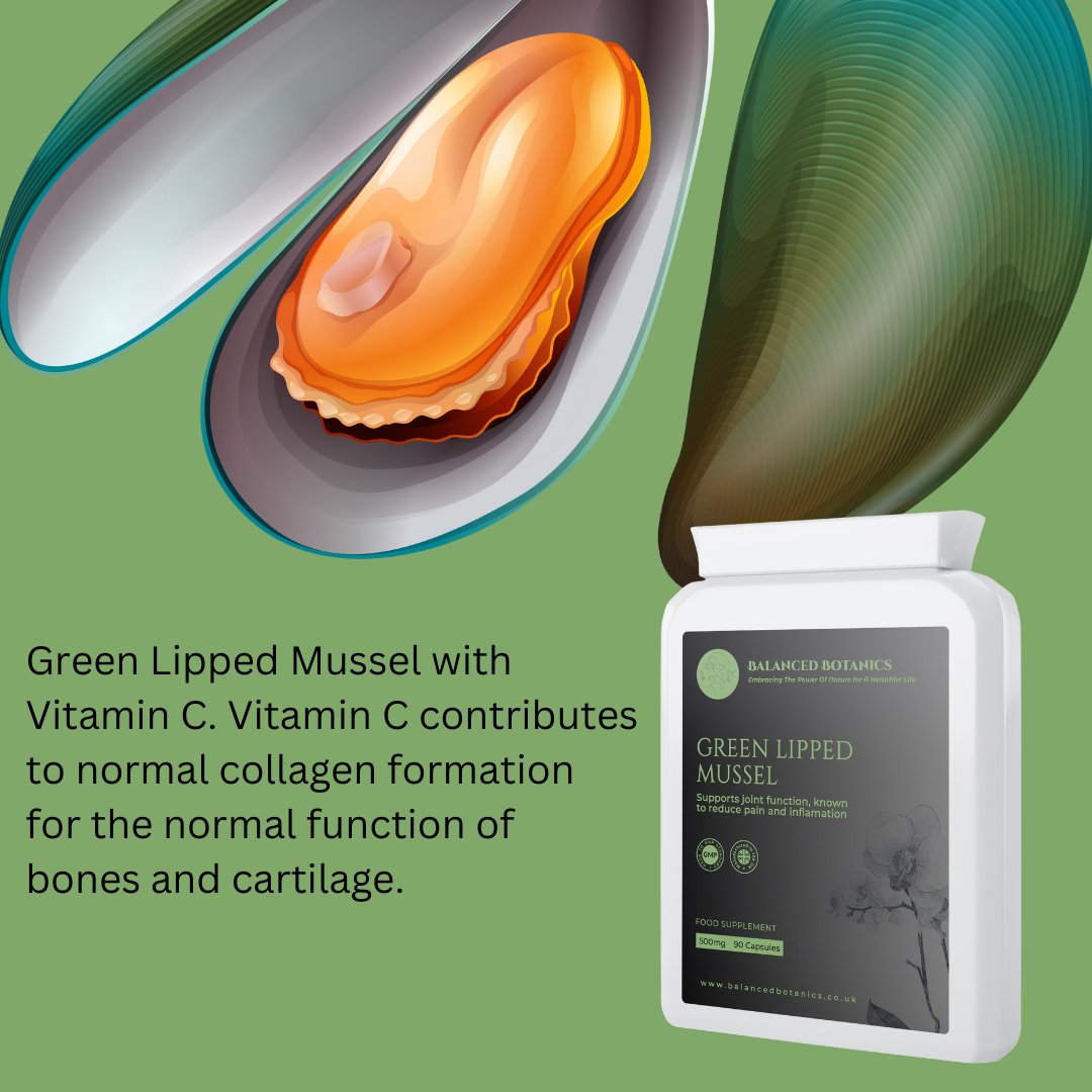 Green Lipped Mussel 500mg 90 Capsules - 150ml Flat Postal