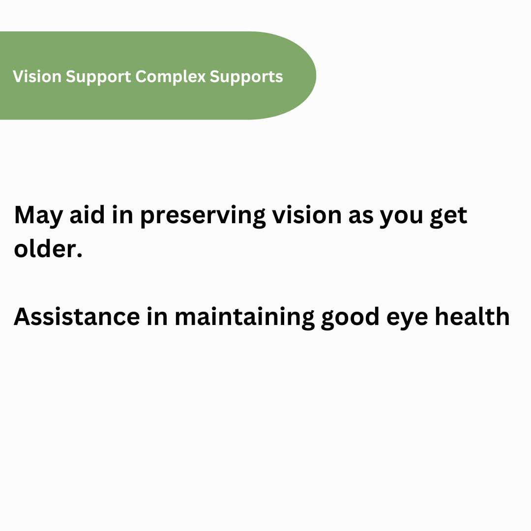 Vision Support Complex with Lutemax 2020  60 Capsules - 150ml Flat Postal