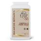 Omega 3 fish oils supplement bottle with 'Balanced Botanics' branding on a white background