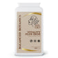 Supplement bottle labeled 'Vitality Plus Iron' by Balanced Botanics on a white background